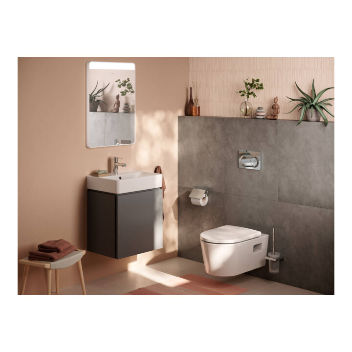 hansgrohe Waschtisch-Einhebelmischer Zesis S Ausl. 105mm, Zugstange, Metall, chrom