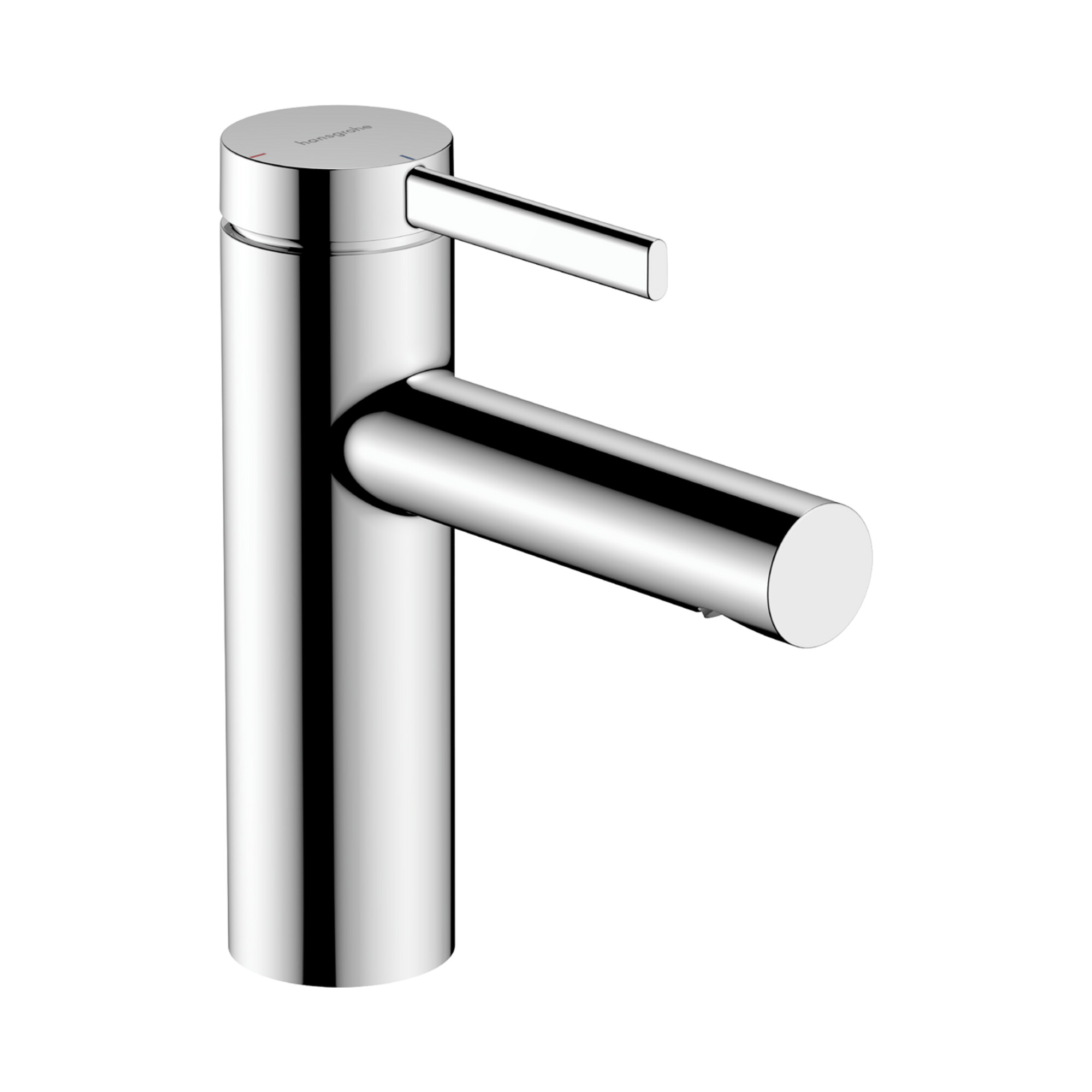 hansgrohe Waschtisch-Einhebelmischer Zesis S Ausl. 115mm, Push-Open, Synthetik, chrom