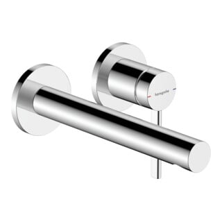 hansgrohe Waschtisch-Einhebelmischer Zesis S UP, für Wandmontage, chrom