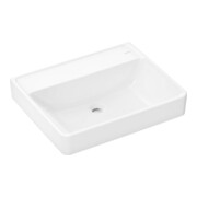 hansgrohe Waschtisch Xanuia Q 600x480mm, ohne Hahnloch/Überlauf, weiß