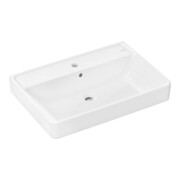 hansgrohe Waschtisch Xanuia Q 700x480mm, mit Hahnloch/Überlauf, weiß