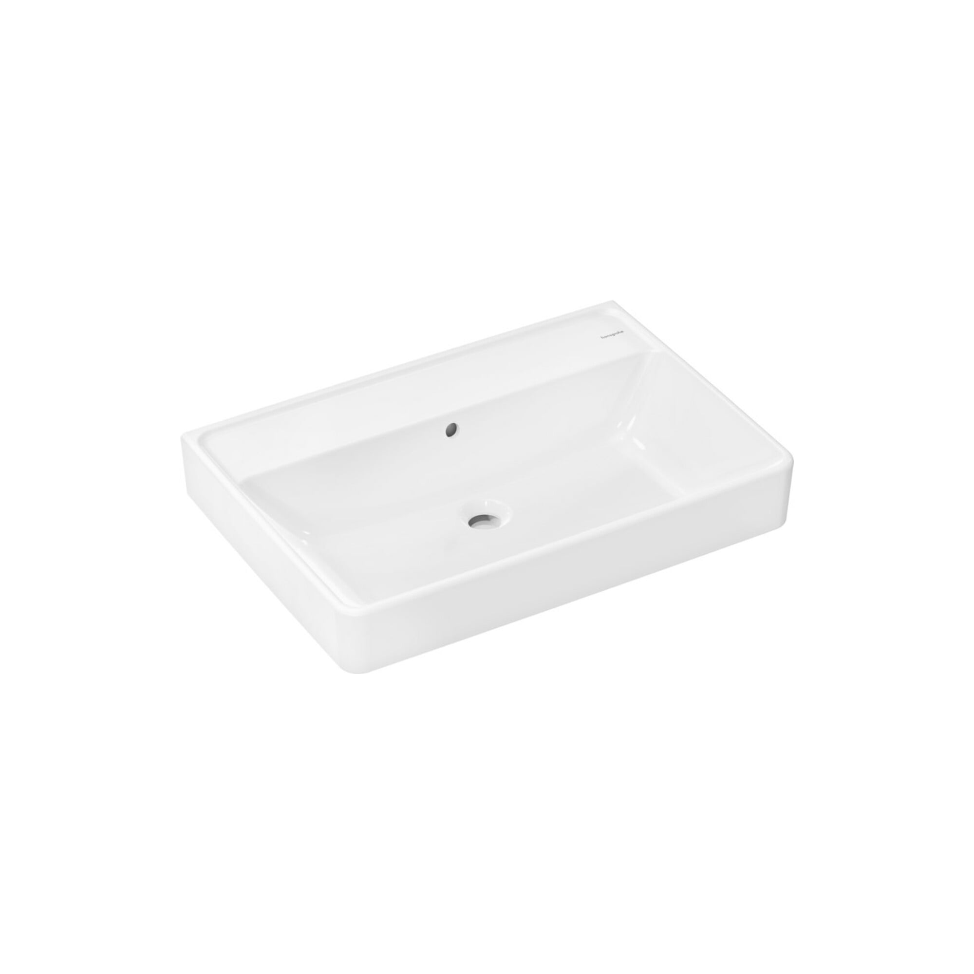 hansgrohe Waschtisch Xanuia Q 700x480mm, o. Hahnl., m ÜL, geschli., we