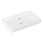 hansgrohe Waschtisch Xanuia Q 800x480mm, o. Hahnl., m ÜL, geschli., we