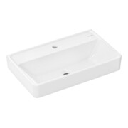 hansgrohe Waschtisch Xanuia Q Compact 650x390mm, m HL/ÜL, SmartClean, weiß