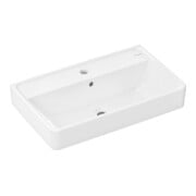 hansgrohe Waschtisch Xanuia Q Compact 650x390mm, m HL/ÜL, SmartClean, weiß
