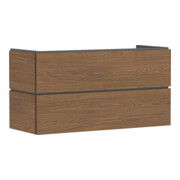 hansgrohe Waschtischunterschrank Xilesa E 1180x470mm, 2 SchKa., Eiche Kaschmir-1