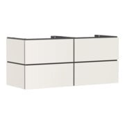 hansgrohe Waschtischunterschrank Xilesa E 1375x550mm, 4 SBK, o. PushO., s.beige ma-1