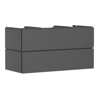 hansgrohe Waschtischunterschrank Xilesa E 2 SBK m PuO, 1180x550mm, schiefergr ma