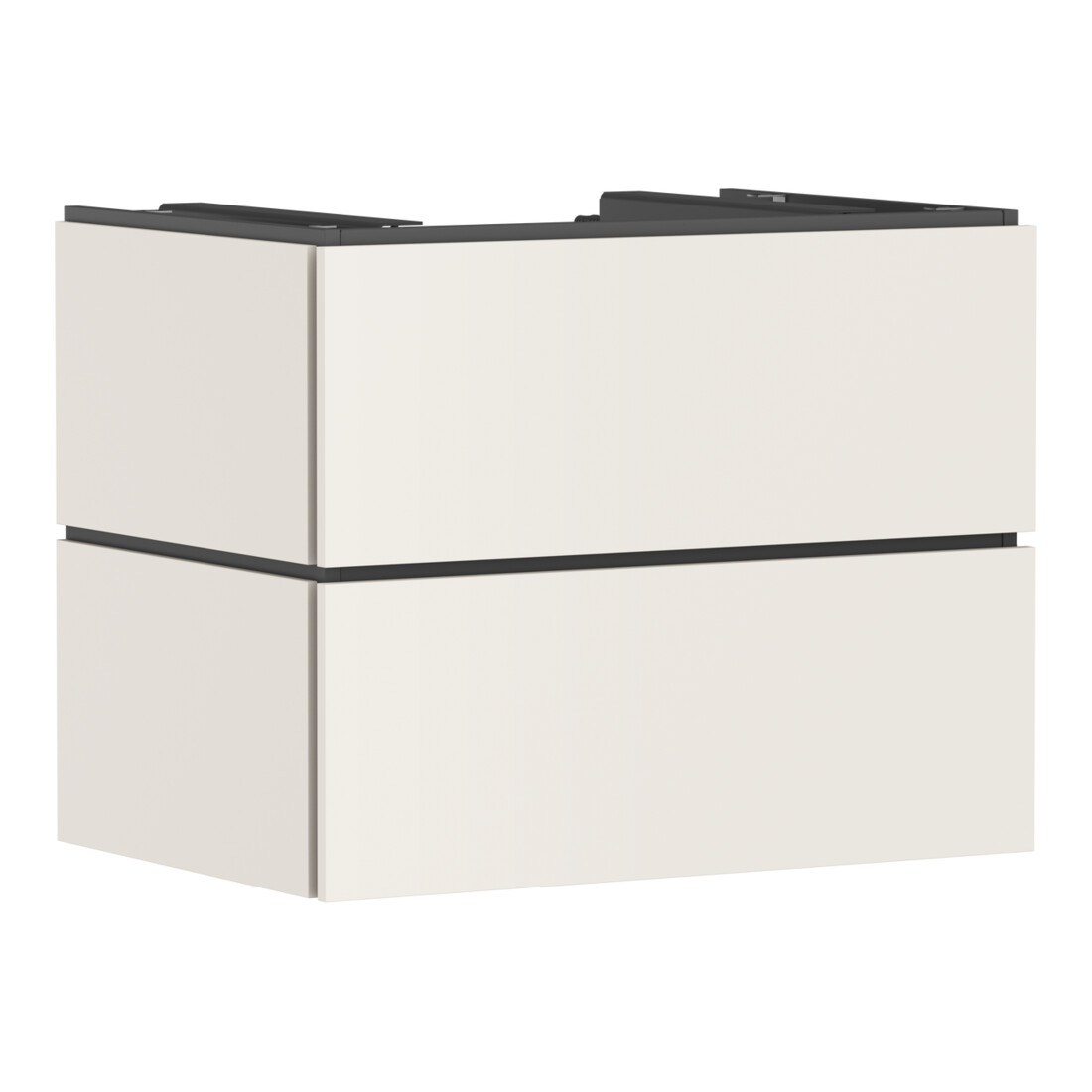 hansgrohe Waschtischunterschrank Xilesa E 2 SchKa. m PushO., 780x550mm, s.beige ma