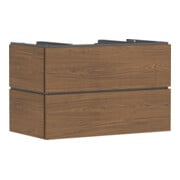 hansgrohe Waschtischunterschrank Xilesa E 2 SchKa. o. PushO., 980x550mm, Ei kasch-1