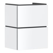 hansgrohe Waschtischunterschrank Xilesa E 480x380mm, 2 SBK, f HWB, m PushO., m.-we-1