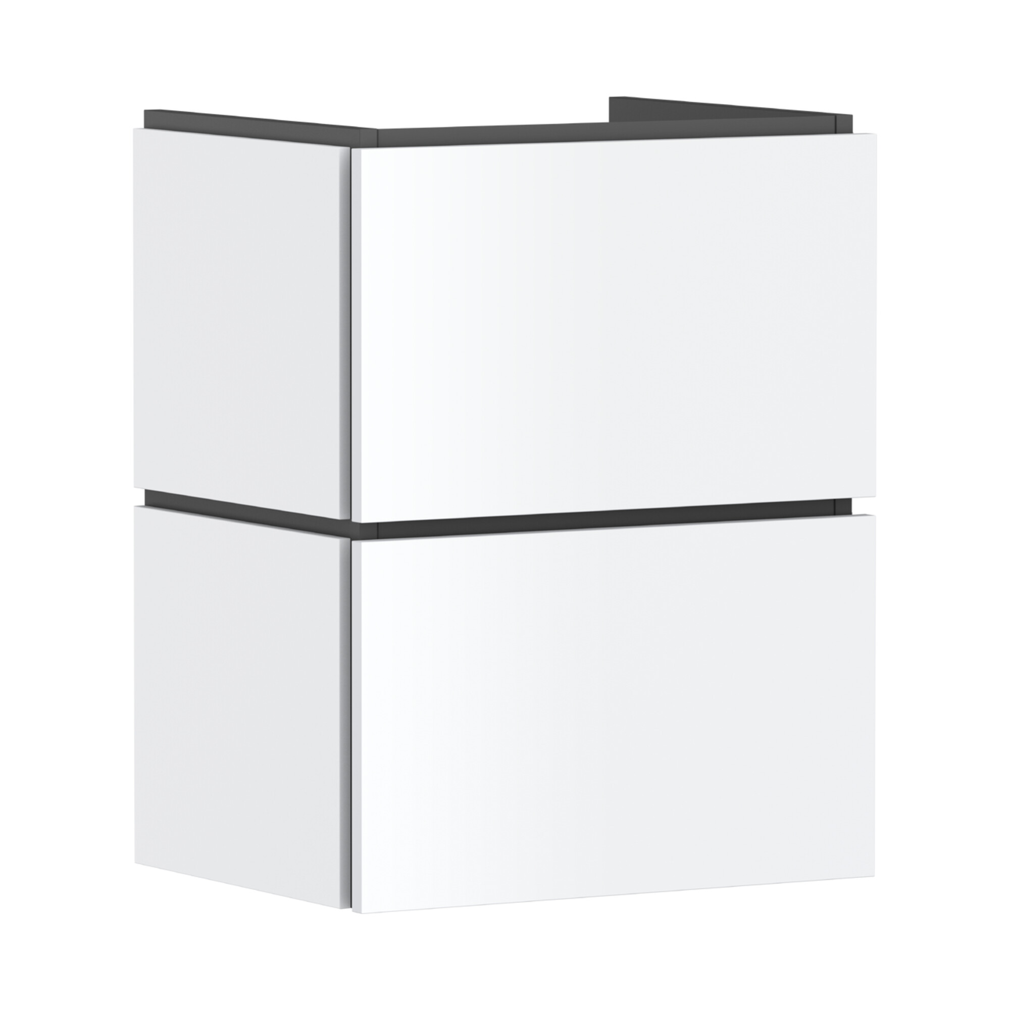hansgrohe Waschtischunterschrank Xilesa E 480x380mm, 2 SBK, f HWB, m PushO., m.-we