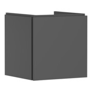 hansgrohe Waschtischunterschrank Xilesa E 480x470mm, 1 Schubk., schiefergrau matt-1