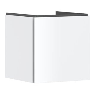 hansgrohe Waschtischunterschrank Xilesa E 480x470mm, 1 Schubkasten, mattweiß