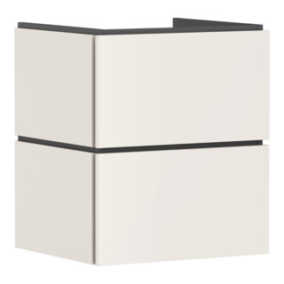 hansgrohe Waschtischunterschrank Xilesa E 530x470mm, 2 SBK, f WT, o PuO, s.b ma
