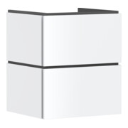 hansgrohe Waschtischunterschrank Xilesa E 530x470mm, 2 SBK, f WT, o. PushO., m.-we-1