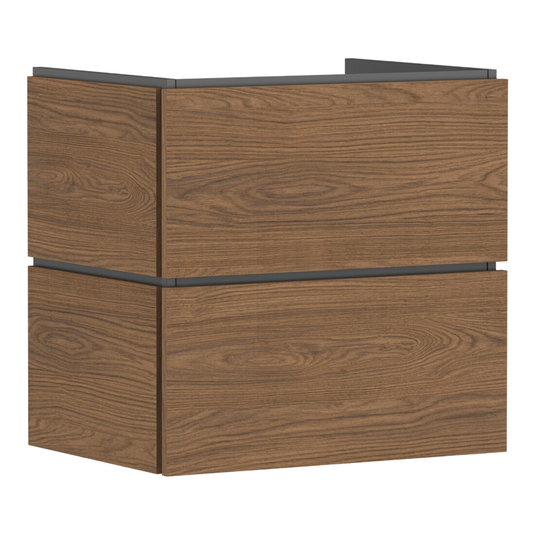 hansgrohe Waschtischunterschrank Xilesa E 630x470mm, 2 SBK, f WT, m PuO, Ei kasch