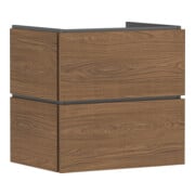 hansgrohe Waschtischunterschrank Xilesa E 630x470mm, 2 SBK, f WT, o PuO, Ei kasch-1