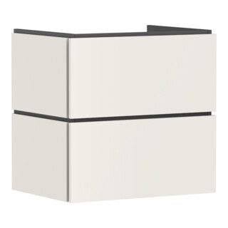 hansgrohe Waschtischunterschrank Xilesa E 630x470mm, 2 SBK, f WT, o PuO, s.b ma