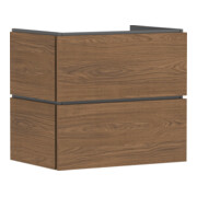 hansgrohe Waschtischunterschrank Xilesa E 680x470mm, 2 SBK, f WT, o PuO, Ei kasch-1