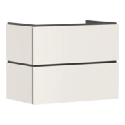 hansgrohe Waschtischunterschrank Xilesa E 780x470mm, 2 Schubkästen, sandbeige matt-1