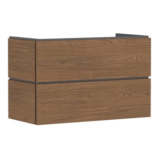 hansgrohe Waschtischunterschrank Xilesa E 980x470mm, 2 Schubkästen, Eiche Kaschmir
