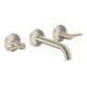 hansgrohe Wasserarmatur Axor One UP A 160mm mit Rosette Handgriff gebürstet nickel