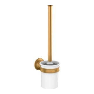 hansgrohe WC-Bürstengarnitur Axor Montreux Ein. Mattglas, Ha Me, Wd, brush. gol opt