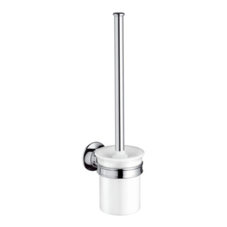 hansgrohe WC-Bürstengarnitur Axor Montreux Ein. Mattglas, Ha Me, Wd, brush. ni.