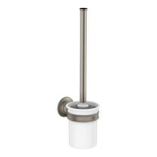 hansgrohe WC-Bürstengarnitur Axor Montreux Ein. Mattglas, Ha Me, Wd, Edelstahl-Optik