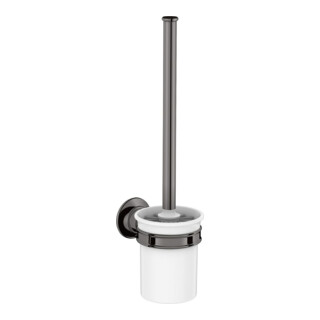 hansgrohe WC-Bürstengarnitur Axor Montreux Ein. Mattglas, Ha Me, Wd, pol. bla vc