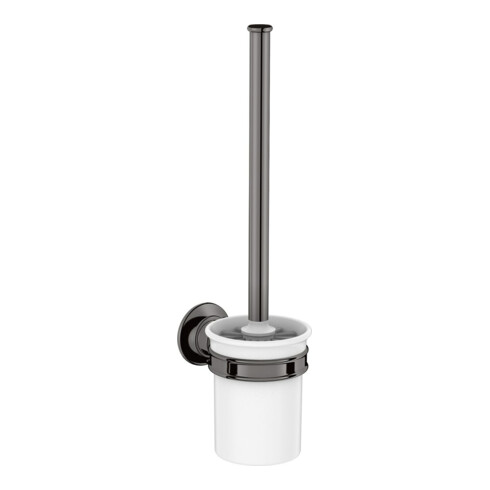 hansgrohe WC-Bürstengarnitur Axor Montreux Ein. Mattglas, Ha Me, Wd, pol. bla vc