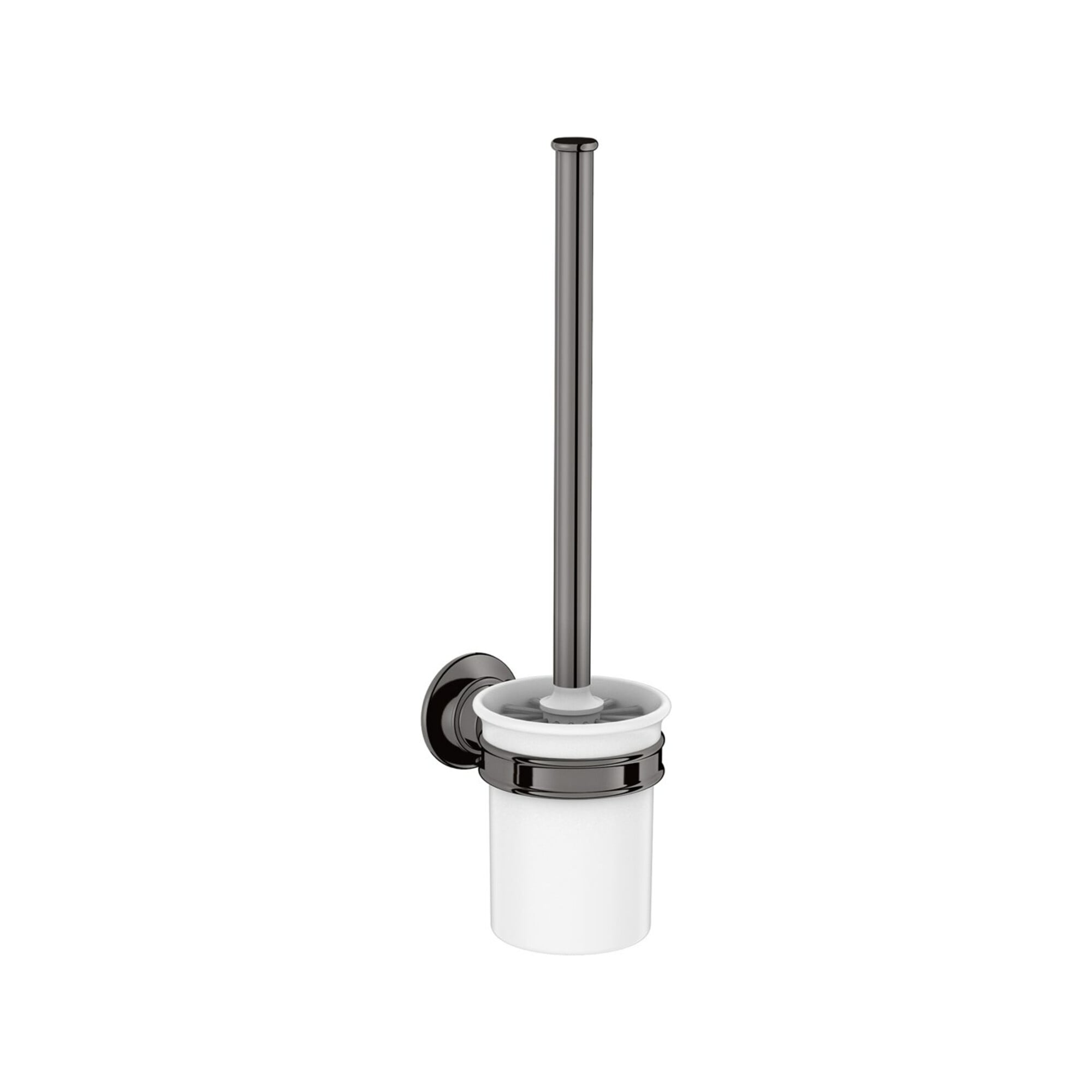 hansgrohe WC-Bürstengarnitur Axor Montreux Ein. Mattglas, Ha Me, Wd, pol. bla vc