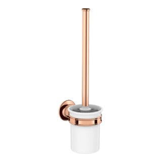 hansgrohe WC-Bürstengarnitur Axor Montreux Ein. Mattglas, Ha Me, Wd, pol. r gol