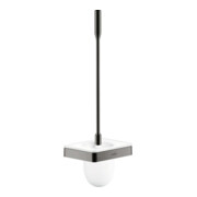 hansgrohe WC-Bürstengarnitur Axor universal Wandmontage, polished black chrome