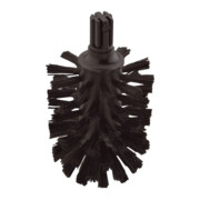 hansgrohe Tête de brosse WC sans manche, noire