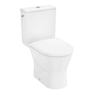 hansgrohe WC sur pied EluPura Original S blanc, avec chasse, sortie horizontale, avec HygieneE.