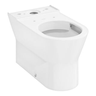 hansgrohe WC suspendu EluPura Original S blanc, fixation apparente, évac. horiz./vert., avec SC