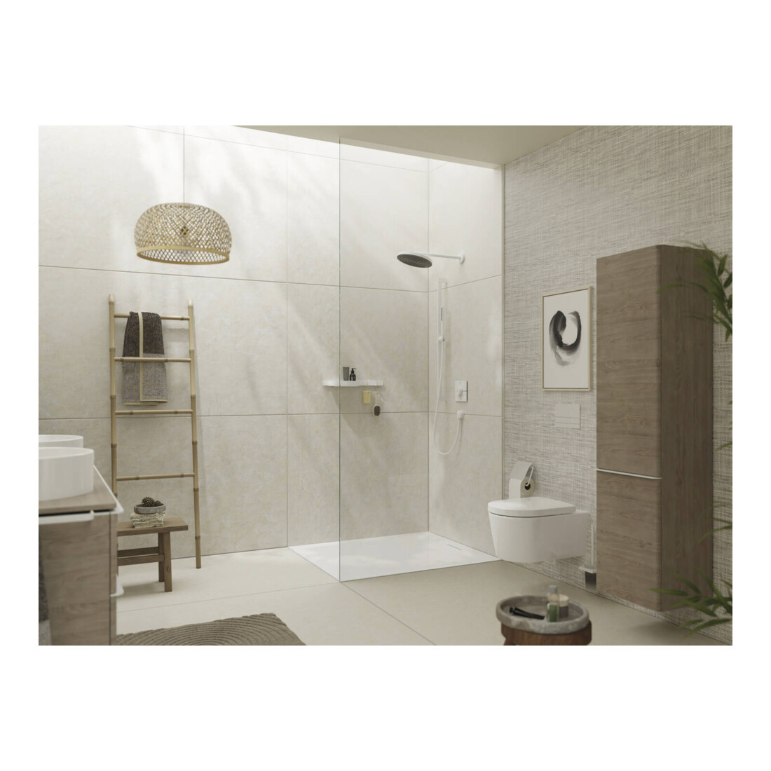 hansgrohe WC suspendu EluPura S blanc, 540 mm, chasse AquaHelix