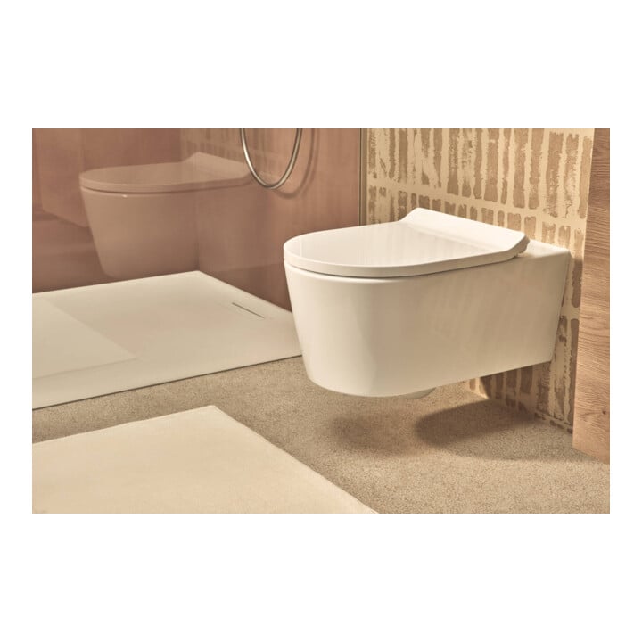hansgrohe WC suspendu EluPura S blanc, 540 mm, chasse AquaHelix