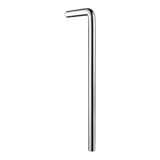 hansgrohe Winkelrohr 90Grad 220x680mm, ohne Board, Messing, chrom