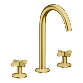 hansgrohe WT-Arm Axor One 140mm Push-Open Ablauffunktion keramisch gebürstet