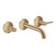 hansgrohe WT-Arm Axor One UP A 160mm brush bronze