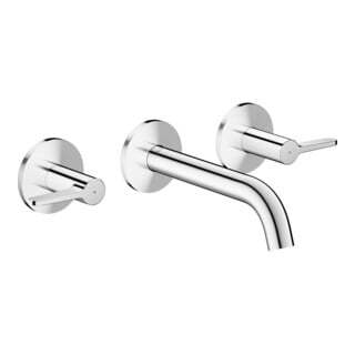 hansgrohe WT-Arm Axor One UP A 160mm mit Rosette Hebel chrom
