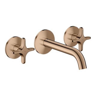 hansgrohe WT-Arm Axor One UP A 160mm poliert rotgold