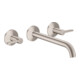 hansgrohe WT-Arm Axor One UP A 220mm mit Rosette Hebel ES Finish