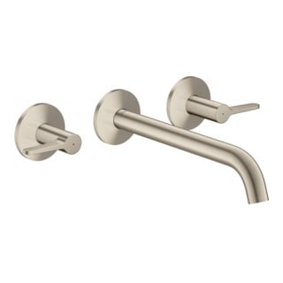 hansgrohe WT-Arm Axor One UP A 220mm mit Rosette HG gebürstet nickel