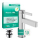 hansgrohe WT-Einhebelmischer Finoris Comf.Zone 100 Push-Open chrom