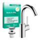 hansgrohe WT-Einhebelmischer Zesis S Ausladung 142mm Push-Open chrom