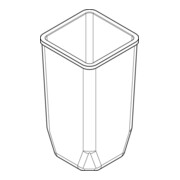 hansgrohe XtraStoris Abfalleimer 12x12x22-1